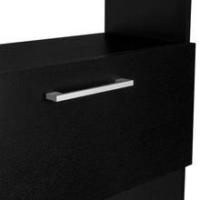 Gabinete de Baño Manchester, Wengue, ahorrador de espacio