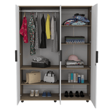 Combo Para Habitación Marsala, Incluye Panel de Tv y Closet