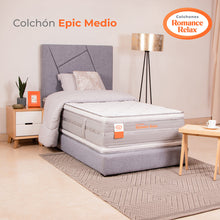 Colchón Rr Épic Medio 120X190X37, Semidoble