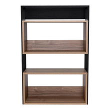 Gabinete de Baño Sensei, Negro y Castaño, con  superficies para ubicar objetos