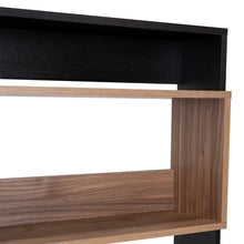 Gabinete de Baño Sensei, Negro y Castaño, con  superficies para ubicar objetos