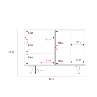 Combo para Sala Candela, Incluye Recibidor y Mueble Bar