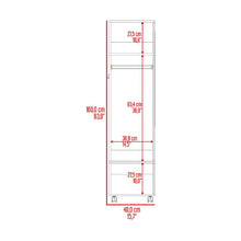 Clóset Cuter, Wengue, con Espejo Lateral ZF
