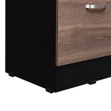 Archivador Alto Nakarat, Wengue y  Chocolate, Cuatro cajones y un cajon con cerradura