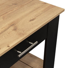 Barra de Cocina Cala, Wengue y Café Claro, con Amplia Superficie En La Mesa ZF