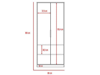 Combo Para Habitación Rupek, Incluye Cama - Colchón - Closet - Mesa de Noche y Espejo