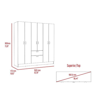 Combo para Habitación Lautaro, Incluye Closet y Organizador