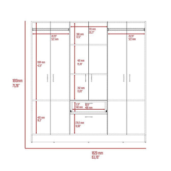 Combo para Habitación Lautaro, Incluye Closet y Organizador