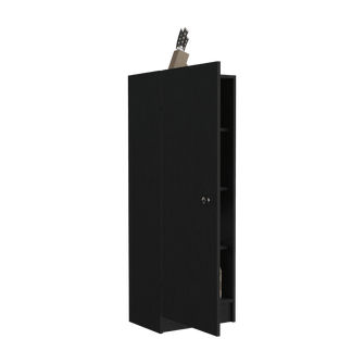 Alacena Nadir, Wengue, con Una Puerta y Amplio Espacio de Almacenamiento