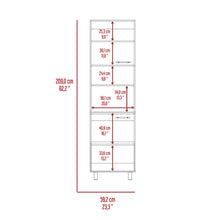 Alacena Praga, Plata oscuro y Castaño, Gran Capacidad de Almacenamiento Por Su Variedad de Entrepaños