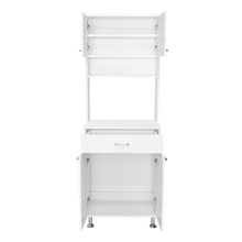 Mueble Multiusos Bagan, Blanco, con Un Cajón Organizador