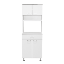 Mueble Multiusos Bagan, Blanco, con Un Cajón Organizador