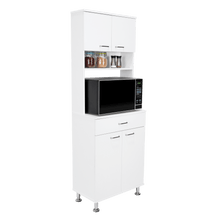 Mueble Multiusos Bagan, Blanco, con Un Cajón Organizador - VIRTUAL MUEBLES