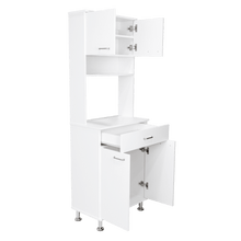 Mueble Multiusos Bagan, Blanco, con Un Cajón Organizador