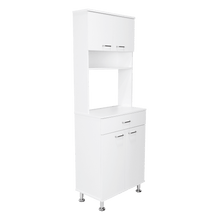 Mueble Multiusos Bagan, Blanco, con Un Cajón Organizador