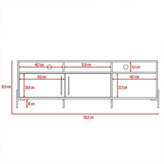 Combo para Sala Togo, Incluye Mesa Tv y Bar