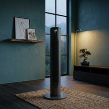 Ventilador De Torre Zenin 36, Negro, Con temporizador Incluye Control Remoto