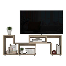 Mesa Para Tv Ascher, Beige, con Espacio Para Televisor de 50 Pulgadas  ZF