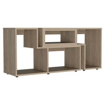 Mesa Para Tv Ascher, Beige, con Espacio Para Televisor de 50 Pulgadas  ZF