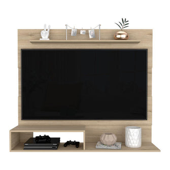 Panel de Tv Ascher, Beige, con Espacio Para Televisor de Hasta 55 Pulgadas  ZF