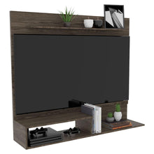 Mueble Multiusos Ascher, Chocolate, Para Televisor de 55 Pulgadas