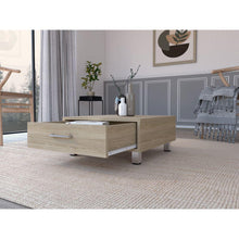 Mesa de Centro Ascher, Beige, con Un Cajón    ZF