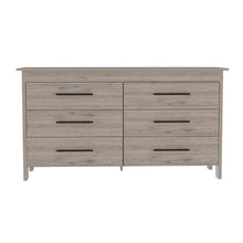 Set de 2 Organizadores Asteria, Humo y Blanco con Seis Cajones Deslizables