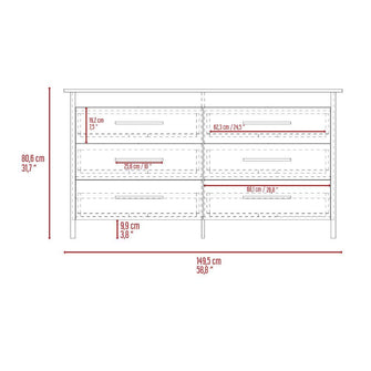 Combo para Habitación, Alfa, Incluye Organizador y Espejo