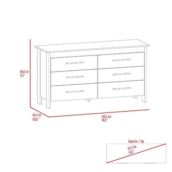 Combo para Habitación, Alfa, Incluye Organizador y Espejo