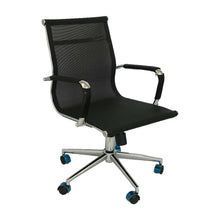 Silla Para Oficina Escritorio Baja - Negra
