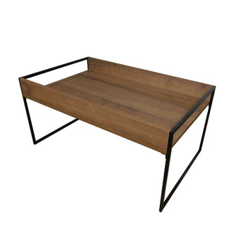 Mesa De Centro Rectangular New (40x50x80) Amaretto