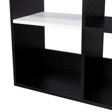 Biblioteca Rook, Wengue y Blanco, con multiples entrepaños