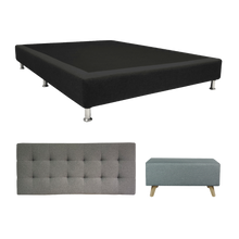 Combo Para Habitación, Incluye Cabecero, Banqueta y Base cama