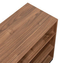 Mesa Auxiliar Marsella, Castaño, Con Cajón Con Riel Extensión Total Y Una Puerta Batiente