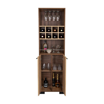 Bar Marsel, Castaño y Café Claro, 2 Puertas y Espacio Para Porta Copas