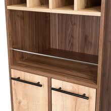 Bar Marsel, Castaño y Café Claro, 2 Puertas y Espacio Para Porta Copas