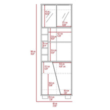 Bar Orus, Caoba y Miel, con Amplio Espacio Para Botellas y Porta Copas