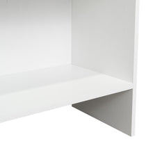 Biblioteca Eloy, Blanco Duqueza, con entrepaños para ubicar objetos decorativos