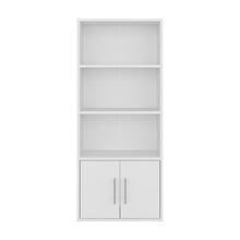 Biblioteca Eco Joy, Blanco, con dos puertas abatibles
