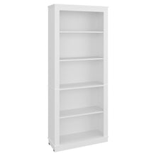 Biblioteca Clásica, Blanco, con Tres Entrepaños y de Fácil Instalación ZF