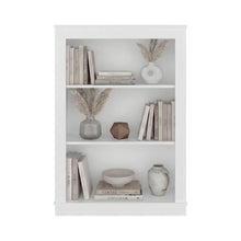 Biblioteca Inferior Classic, Blanco, Diseño Moderno y Dos Entrepaños ZF