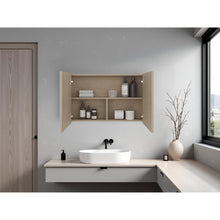 Gabinete de Baño Agni, Cartagena, con Dos Puertas y Espacio Para Almacenar Objetos ZF