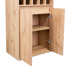 Bar Alto Prandy, Café Claro, con Amplio Espacio Para Almacenamiento de Botellas   ZF