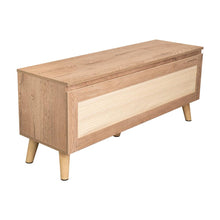 Baúl Natura, Macadamia, con amplios espacio para almacenar