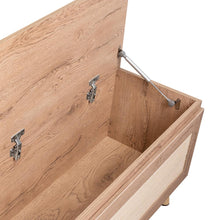 Baúl Natura, Macadamia, con amplios espacio para almacenar