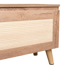 Baúl Natura, Macadamia, con amplios espacio para almacenar