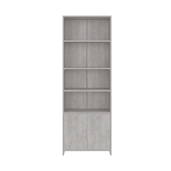 Biblioteca Milán, Agata, con Dos Puertas Abatibles y Cuatro Entrepaños ZF