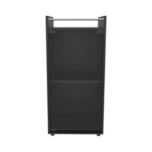 MiniBar Theba, Wengue, con espacio para botellas de vino y copas