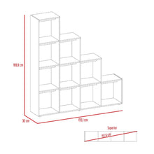 Biblioteca Colima, Wengue, con Variedad de Entrepaños