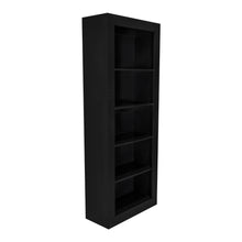 Biblioteca Nuwa, Wengue, con Variedad de Espacios Para Libros y Artículos Decorativos